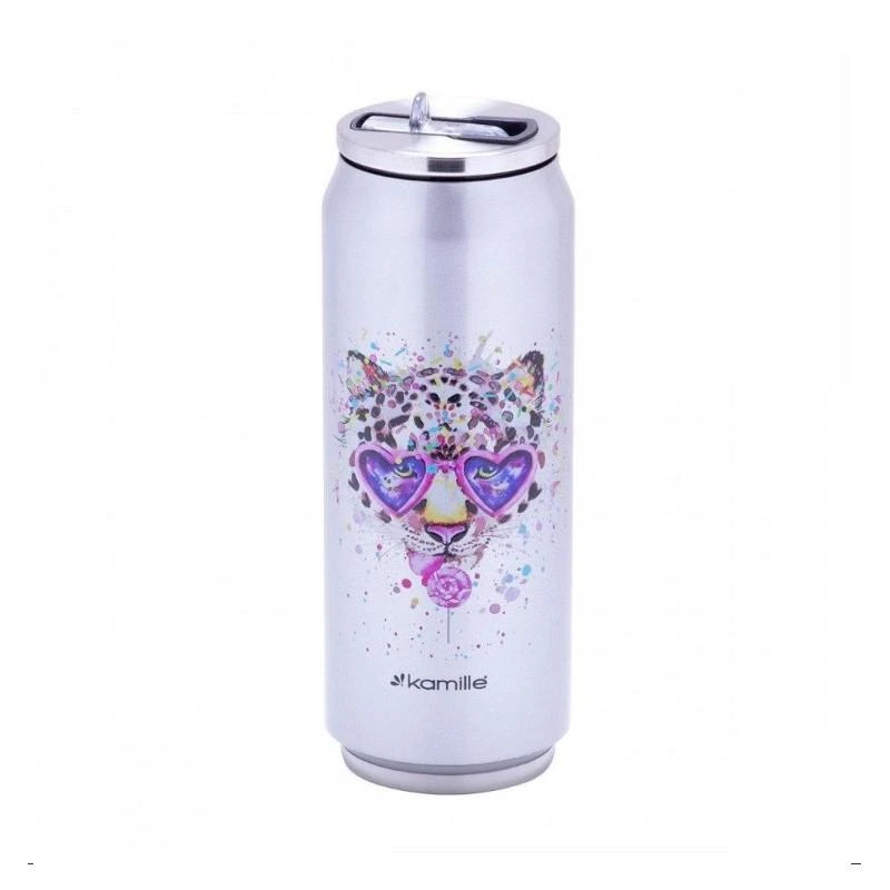 Termosas "Skardinė" 500 ml KAMILLE 2214
