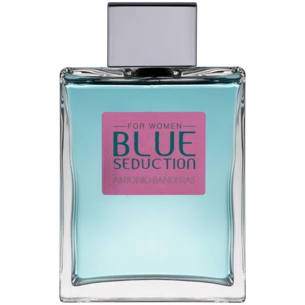 Antonio Banderas Mėlyna Seduction For Woman EDT tualetinis vanduo 200ml |  Varle.lt