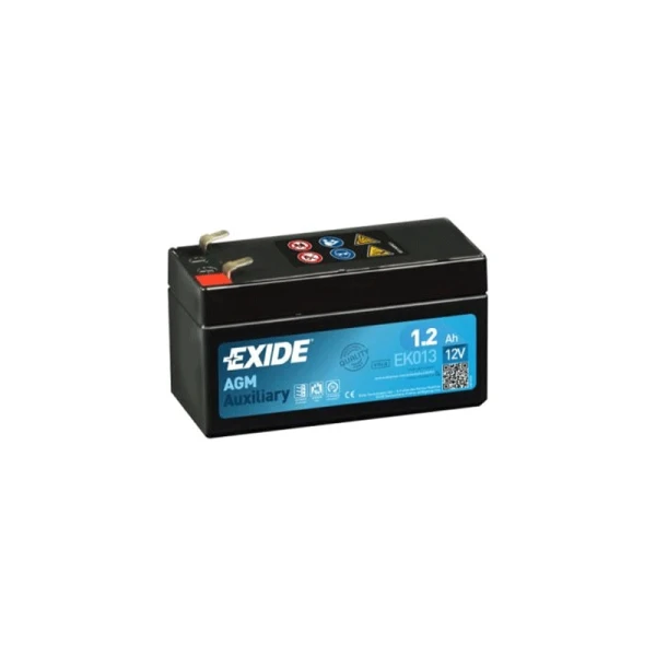 Exide 12V AGM akumuliatorius su mėlyna etikete