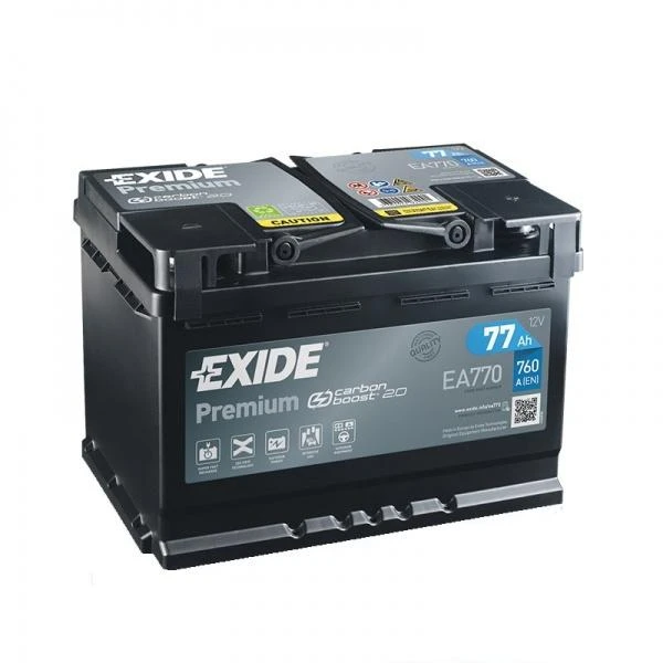 Exide Premium EA770 12V 77Ah akumuliatorius