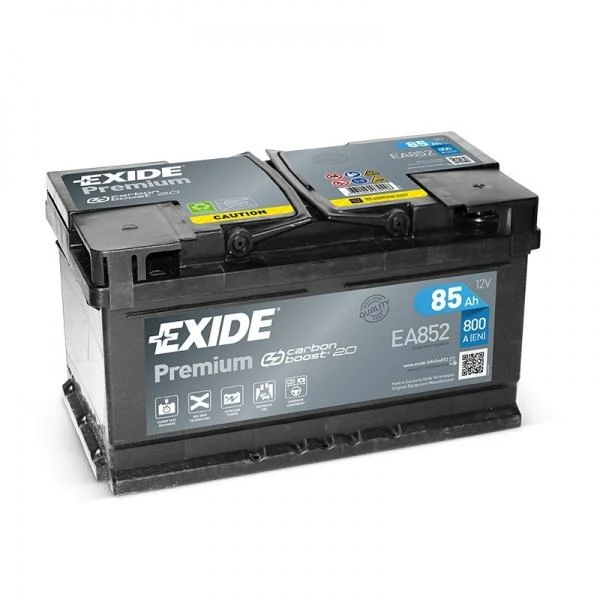 Exide Premium EA852 akumuliatorius, 85Ah