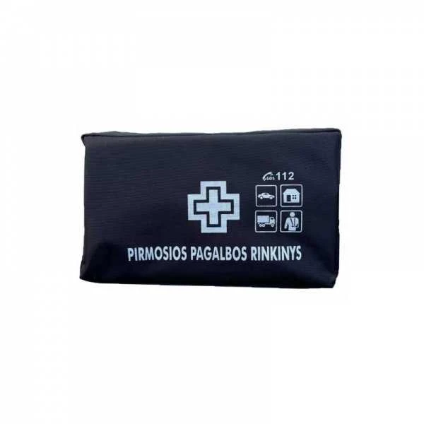 Įvairūs Pirmosios pagalbos rinkinys PVC dėkle (Juoda sp.)