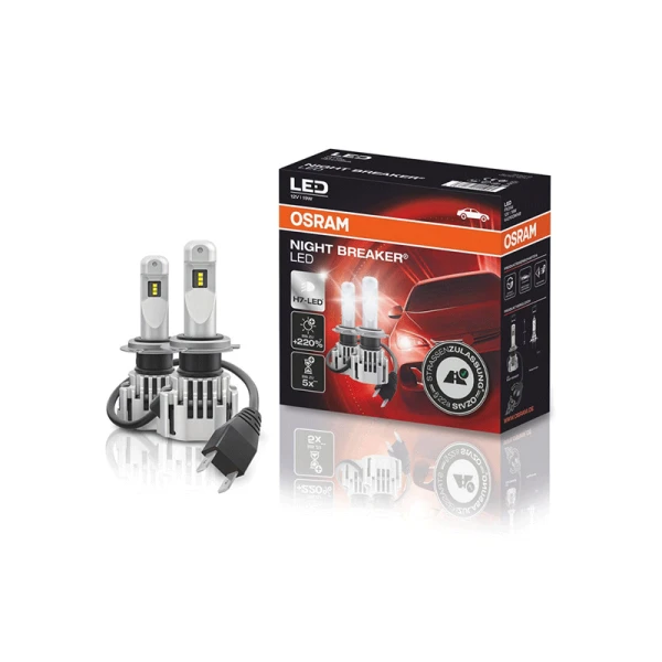 OSRAM H7 LED lempučių komplektas dėžutėje