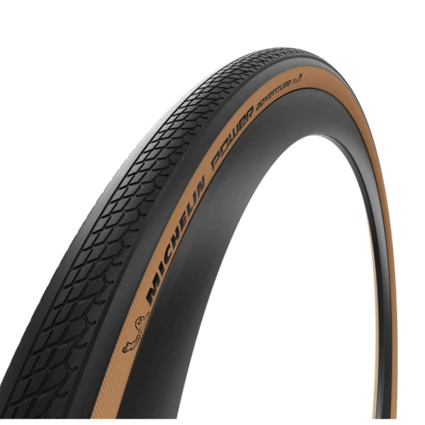 MICHELIN TIRE POWER ADVENTURE Juodas CLASSIC V2 700X42C COMPETITION LINE KEVLAR TS TLR (707224)