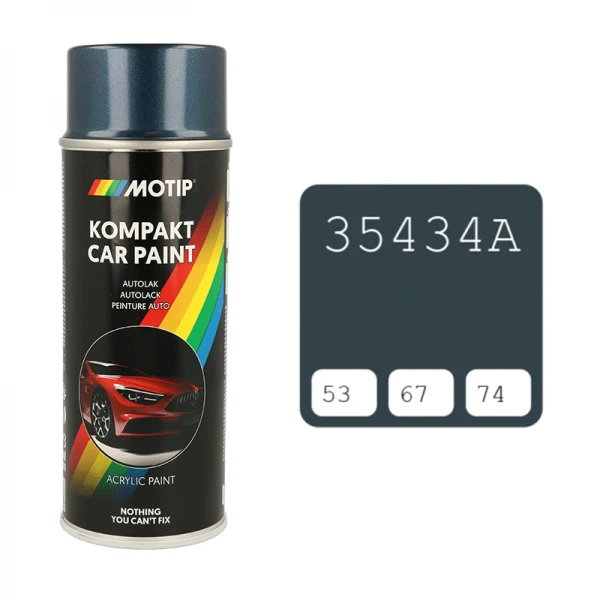 Motip purškiami dažai 400ml, tamsiai pilka spalva