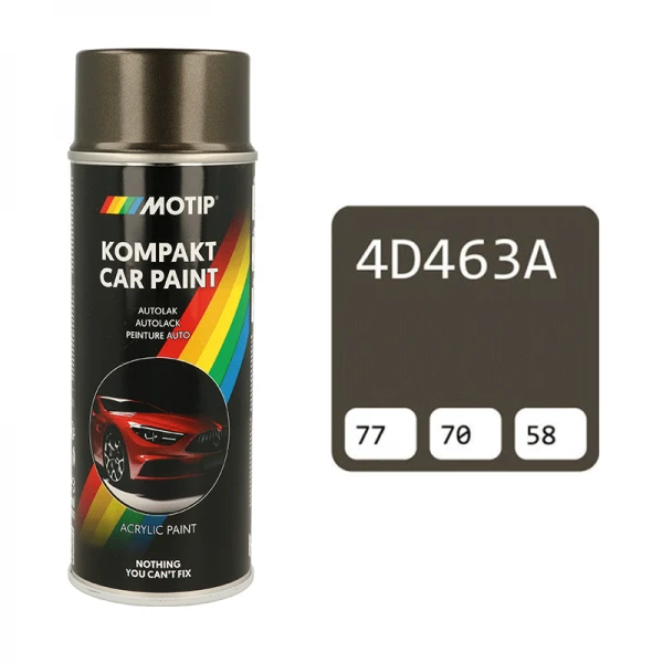 Motip kompaktiniai dažai 4D463A ruda 400ml