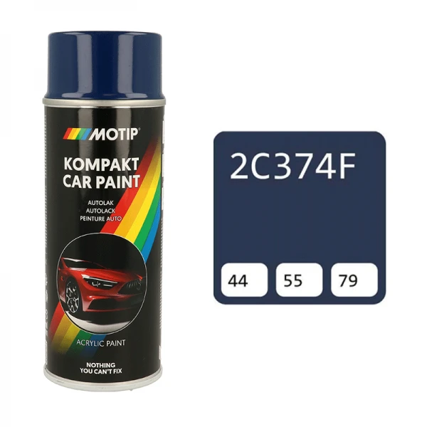 Motip tamsiai mėlyni dažai purškiami 400ml