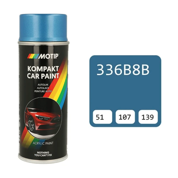 Motip mėlyni purškiami dažai 400ml