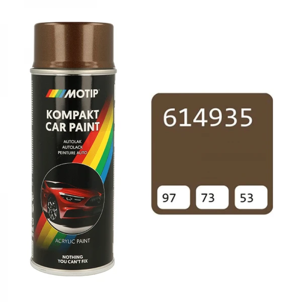 Motip aerozoliniai dažai rudi 400ml