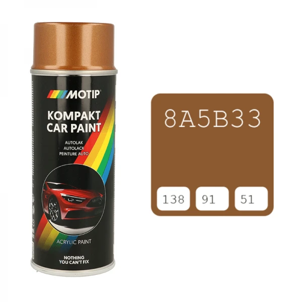 Motip rudos spalvos aerozoliniai dažai 400ml