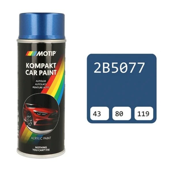 Motip aerozoliniai dažai 400ml, mėlyna spalva 2B5077