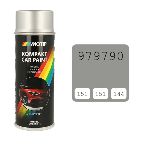 Motip automobilių dažai 400ml su spalvos kodu