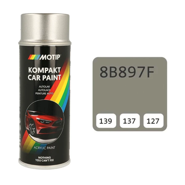 Motip purškiami dažai 8B897F pilkšvos spalvos balionėlis