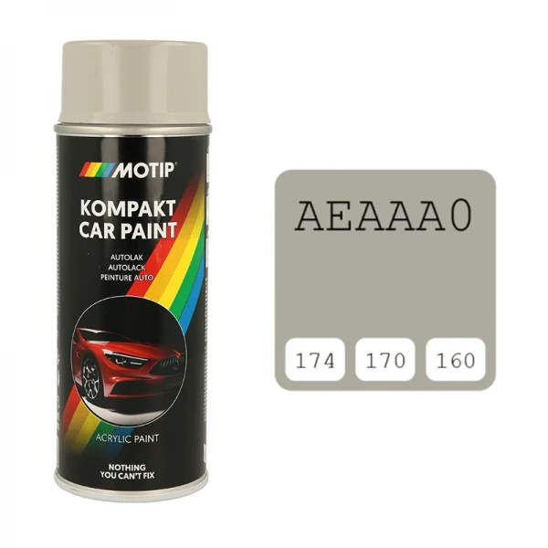 Motip pilki automobilių dažai aerozolyje