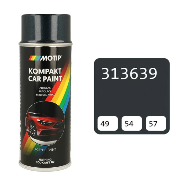 Motip purškiami dažai 313639 tamsiai pilki