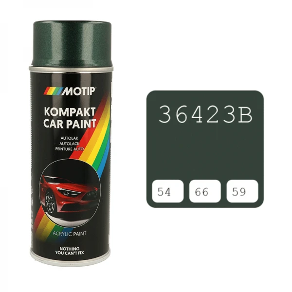 Motip tamsiai žali automobilių dažai 400ml