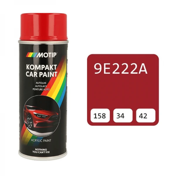 Motip kompaktiniai dažai balionėlyje 9E222A