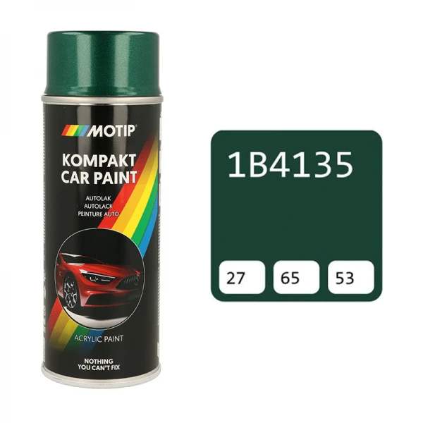 Motip purškiami dažai 1B4135 tamsiai žalia spalva