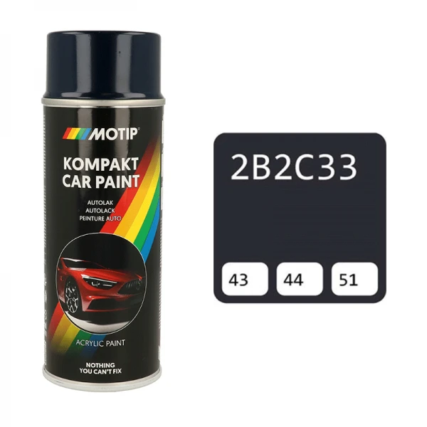 Motip automobilių dažai 400ml - tamsiai mėlyna