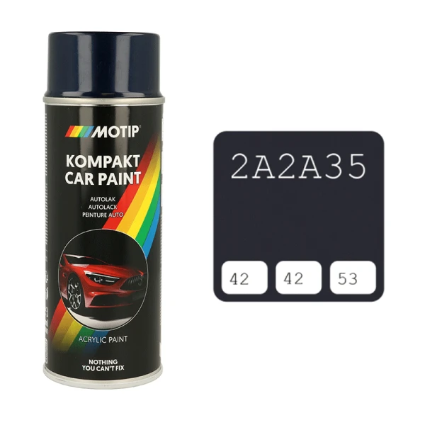 Motip dažai automobiliui 2A2A35 kodas