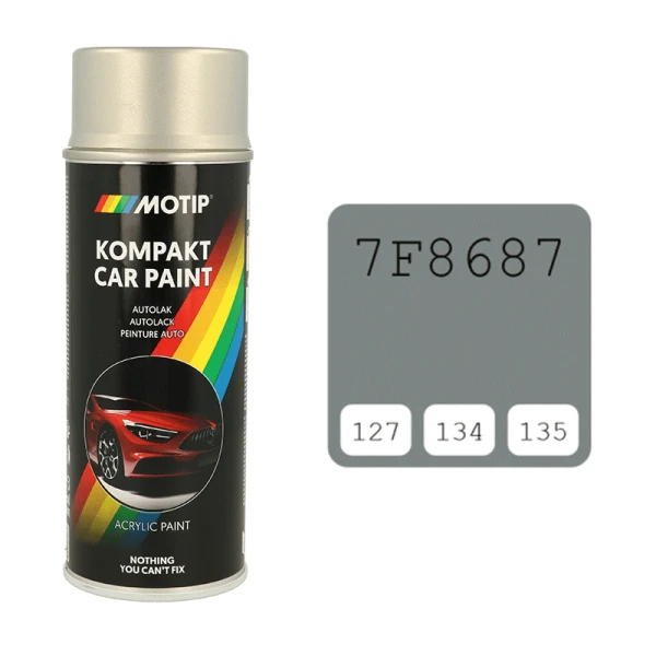 Motip purškiami dažai, pilkas atspalvis 7F8687