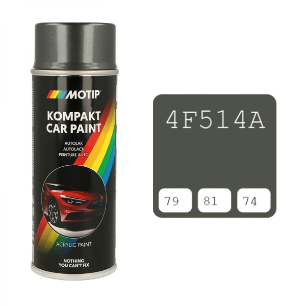 Motip aerozoliniai dažai 400ml, tamsiai pilka spalva