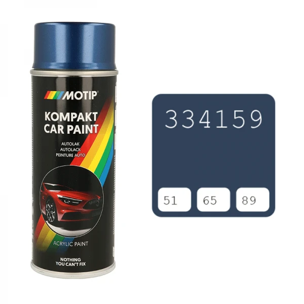 Motip mėlyni automobilių dažai 400ml