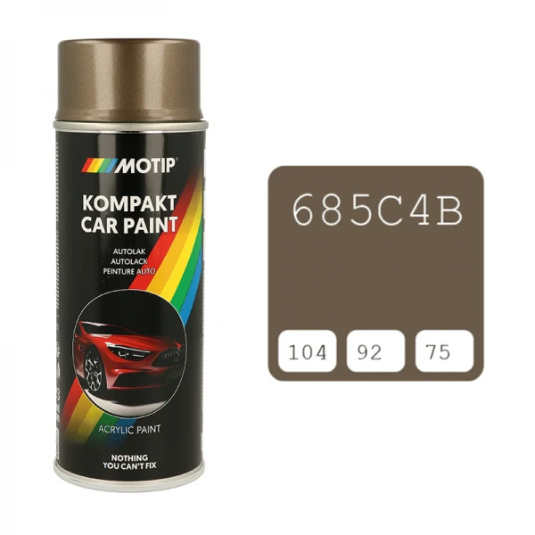Motip rudos spalvos aerozoliniai dažai 400ml