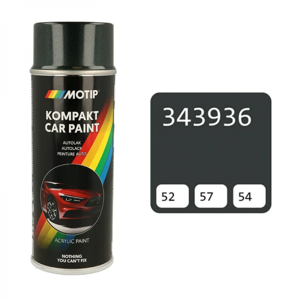 Motip purškiami dažai 400ml tamsiai pilki