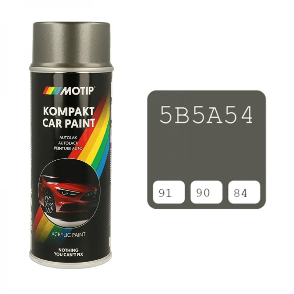 Motip pilki automobilių dažai 400ml su kodu 5B5A54