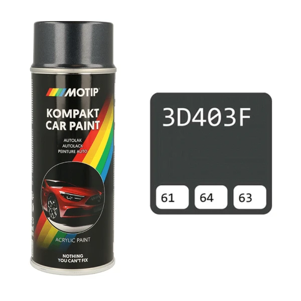 Motip aerozoliniai dažai 3D403F tamsiai pilka