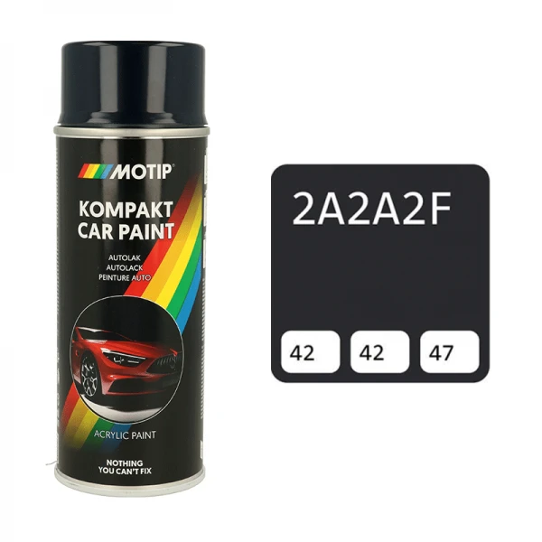 Motip dažai purškiami 400ml su spalvos kodu 2A2A2F