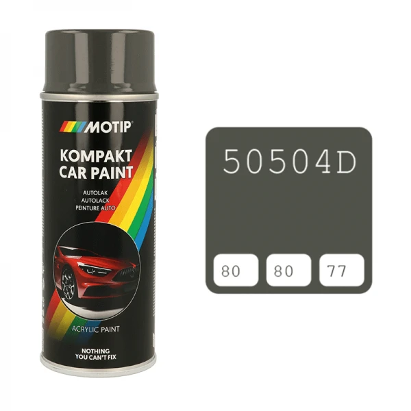 Motip aerozoliniai dažai 50504D tamsiai pilka