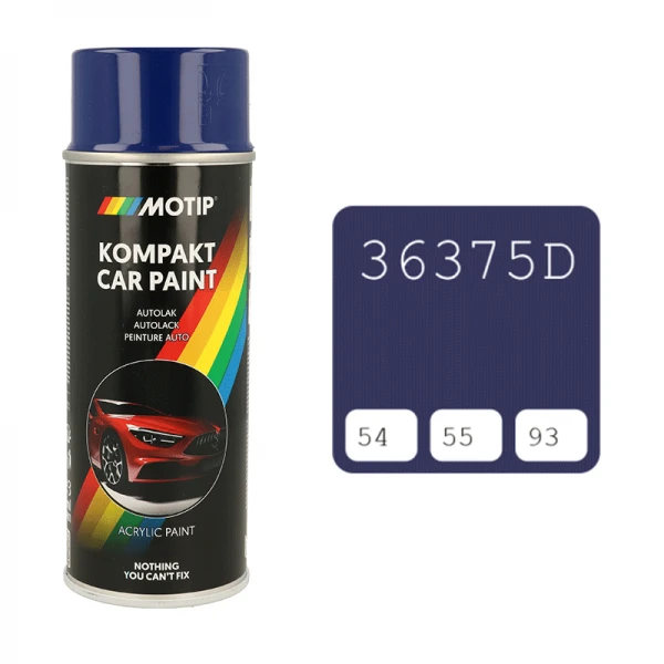 Motip aerozoliniai dažai 36375D tamsiai mėlyni
