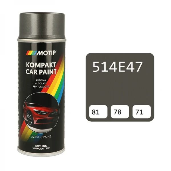 Motip dažai 514E47 pilkas atspalvis