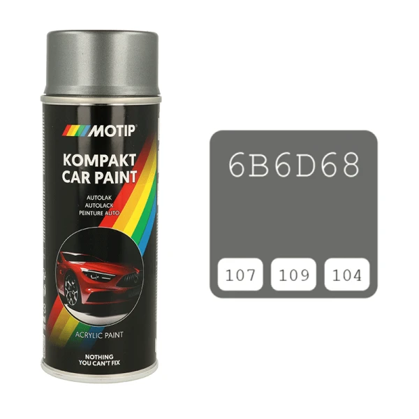 Motip 400ml dažai su spalvos kodu 6B6D68