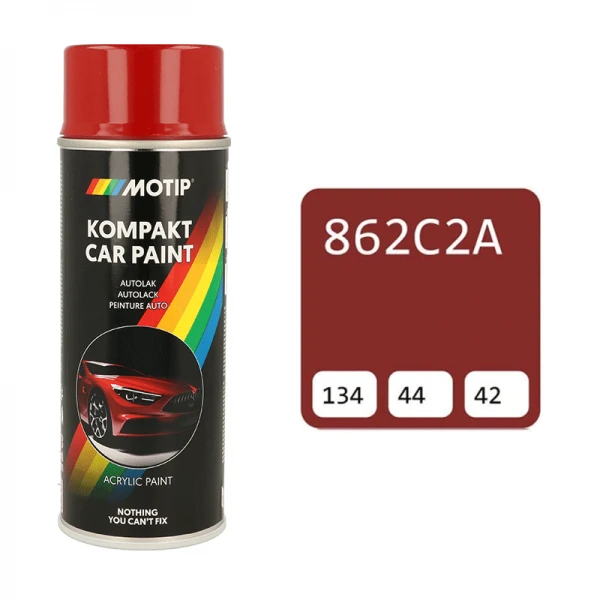 Motip akriliniai dažai 400ml su spalvos kodu 862C2A