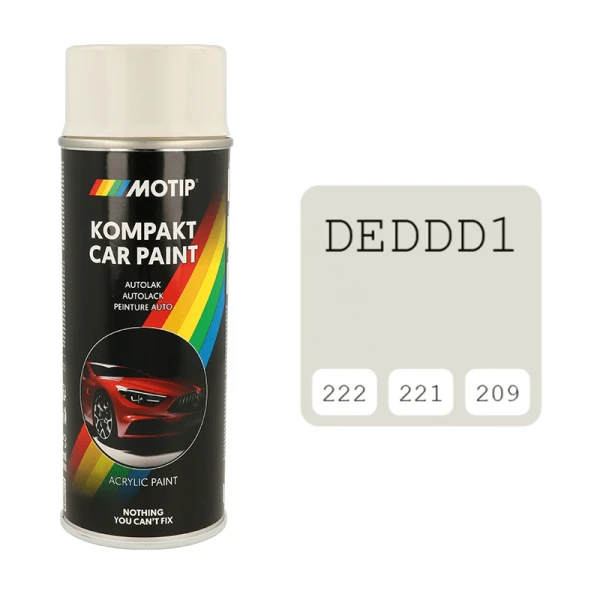 Motip automobiliniai dažai su spalvos pavyzdžiu