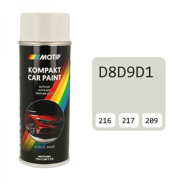 Motip purškiami dažai kodu D8D9D1