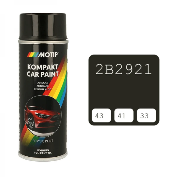 Motip purškiami dažai juodos spalvos balionėlis 400ml