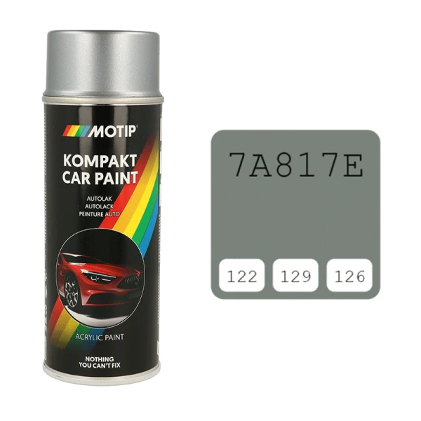 Motip pilki automobilių dažai 400ml su spalvos kodu