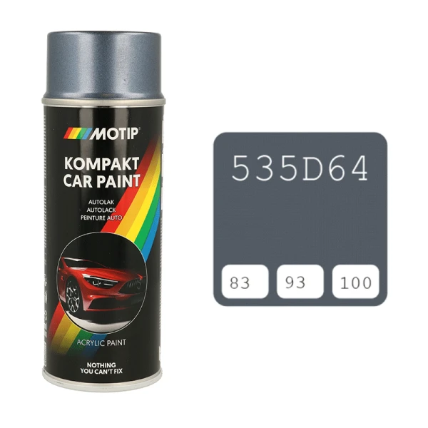 Motip aerozoliniai dažai 535D64 pilki