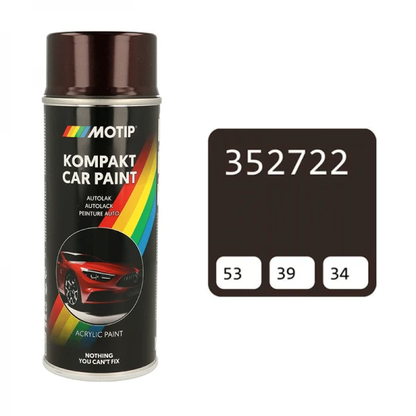 Motip rudos spalvos aerozoliniai dažai 400ml