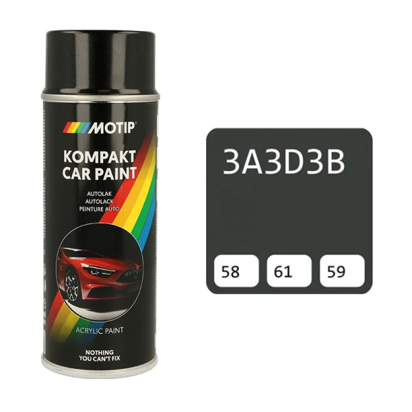 Motip aerozoliniai dažai tamsiai pilka spalva 400ml