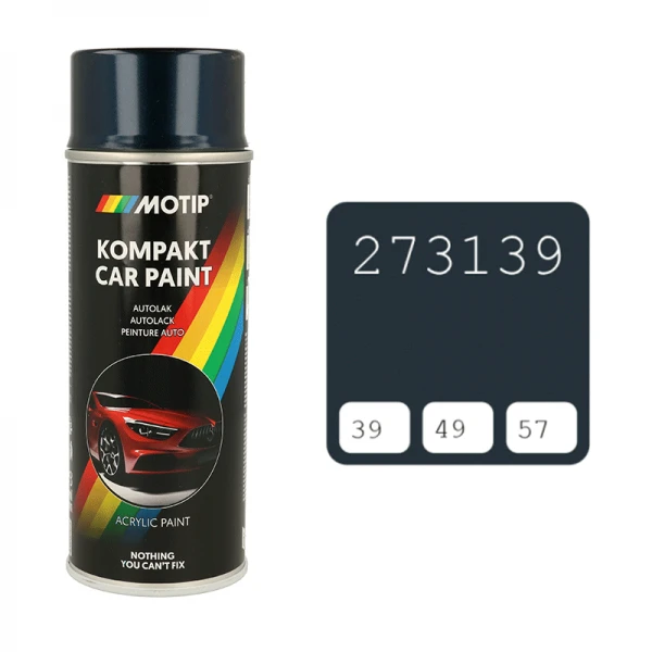 Motip dažai purškiami 400ml, tamsiai pilka spalva