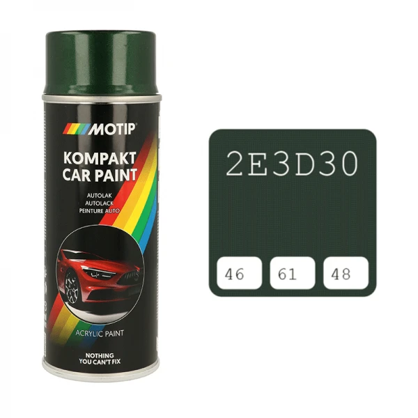 Motip 400ml aerozoliniai dažai tamsiai žalia spalva