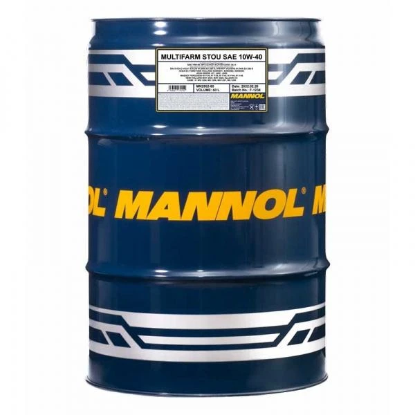 Mannol Alyva Multifarm STOU 10W/40 pusiau sintetinė varikliams 60 L
