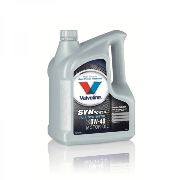 Valvoline Alyva SYNPOWER 0W/40 sintetinė varikliams 4 L