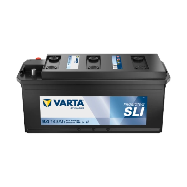 Varta Promotive SLI akumuliatorius 143Ah iš priekio