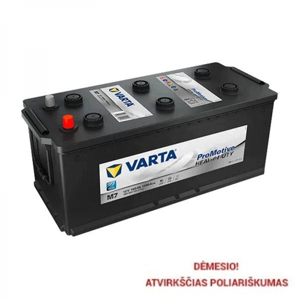 Varta 180Ah 1100A akumuliatorius su atvirkščiu poliškumu